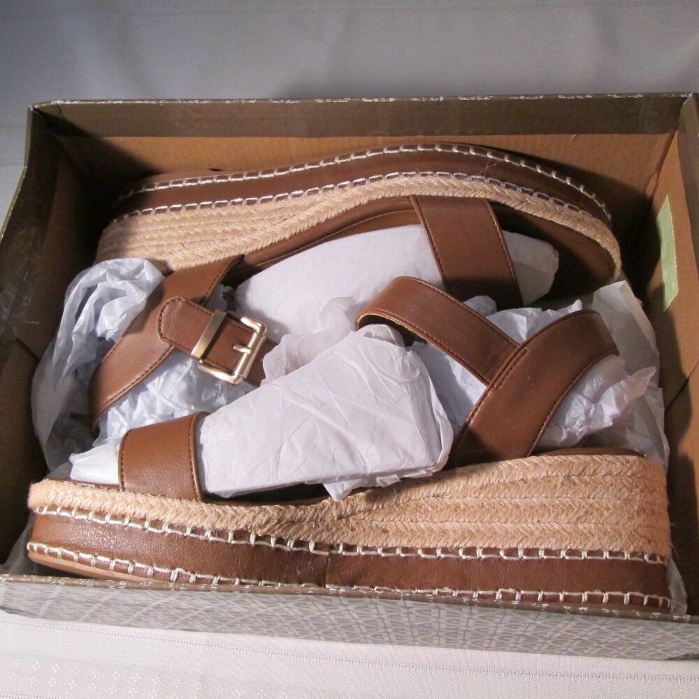 Style & Co Hawkinns Cushioned Insole Wedge Sandals 9.5M - Picture 5 of 8